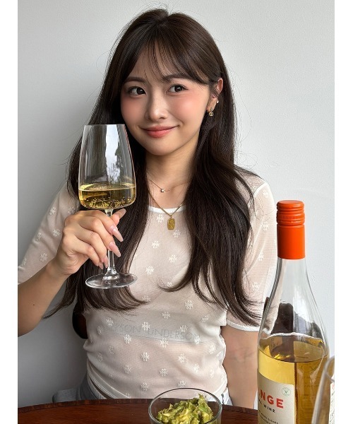 SORIN（ソリン　）の「【人気商品につき待望の再入荷】SWAN LAKE Half Sleeve TOP/スワンレイク ハーフスリーブトップ（Tシャツ/カットソー・レディース・ベージュ/ブラック/その他/ライトベージュ・38）」の22枚目の写真