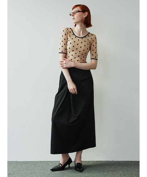 SWAN LAKE Half Sleeve TOP/スワンレイク ハーフスリーブトップ（T