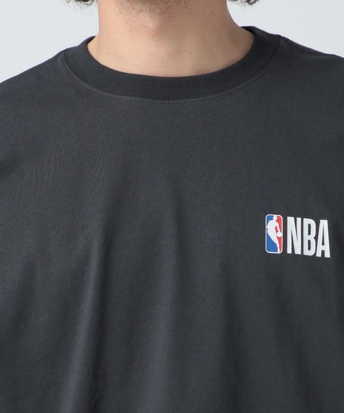 NBA（エヌビーエー）の「NBA　EAST＆WESTロゴTシャツ（Tシャツ/カットソー・メンズ・ブラック/ホワイト・MEDIUM/LARGE）」の11枚目の写真