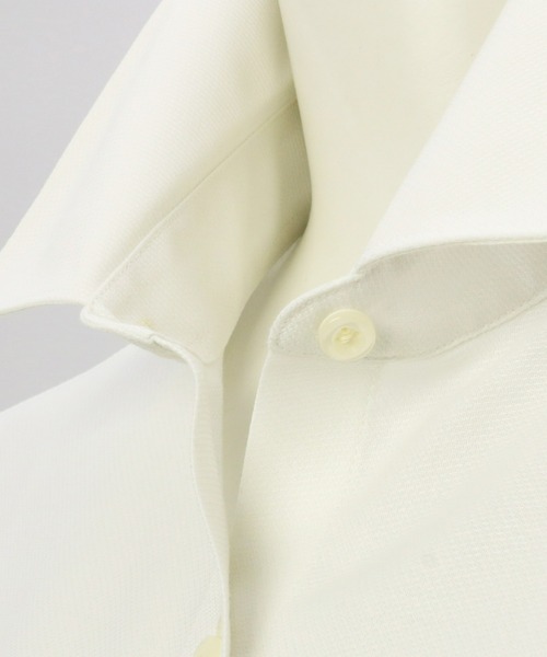 TOKYO SHIRTS（トウキョウシャツ）の「形態安定ノーアイロン レギュラーカラー 7分袖ビジネスワイシャツ（ビジネスシャツ・レディース・イエロー・LL/M/L/XL）」の3枚目の写真