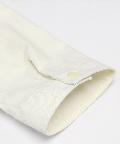 TOKYO SHIRTS（トウキョウシャツ）の「形態安定ノーアイロン レギュラーカラー 7分袖ビジネスワイシャツ（ビジネスシャツ・レディース・イエロー・LL/M/L/XL）」の4枚目の写真