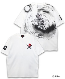 EVANGELION×錦 / ヱヴァンゲリヲン×ニシキ　墨絵風月と初号機Tシャツ(M2)