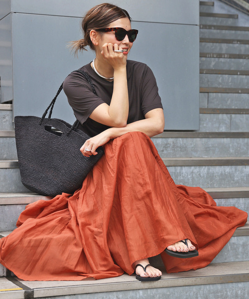 Deuxieme Classe MARILYN MOON スカート MARILYN MOON/マリリンムーン】dramatic skirt（ロング・マキシ