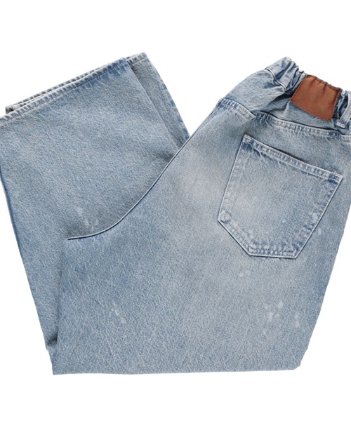 C.E.L.STORE(セルストア)の「tsuzuli / ツヅリ EZ DENIM 5P PANTS BLACK FADE & INDIGO FADE (UNISEX) TP2201F イージーデニムパンツ ワイドテーパード(デニムパンツ・メンズ・インディゴブルー/ブラック・1/2)」の16枚目の写真