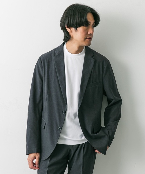 URBAN RESEARCH DOORS(アーバンリサーチドアーズ)の「『イージーケア/速乾』LIFE STYLE TAILOR ウォッシャブルアクティブジャケット(その他アウター・メンズ・カーキ/グレー/ネイビー・X-LARGE/LARGE/MEDIUM/SMALL)」の7枚目の写真
