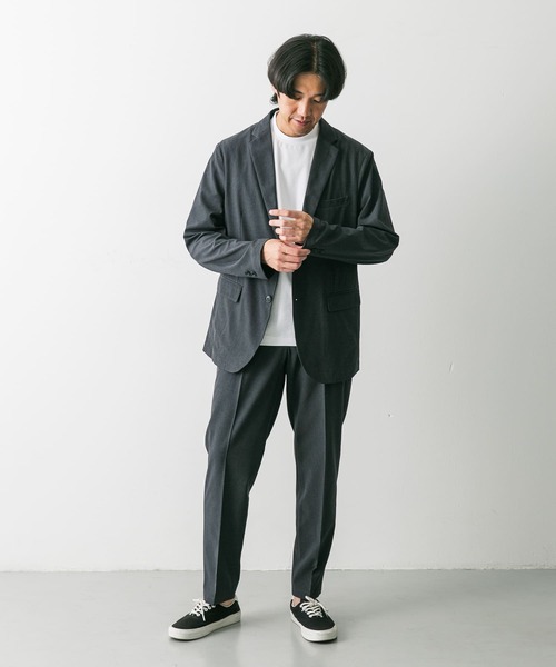 URBAN RESEARCH DOORS(アーバンリサーチドアーズ)の「『イージーケア/速乾』LIFE STYLE TAILOR ウォッシャブルアクティブジャケット(その他アウター・メンズ・カーキ/グレー/ネイビー・X-LARGE/LARGE/MEDIUM/SMALL)」の8枚目の写真