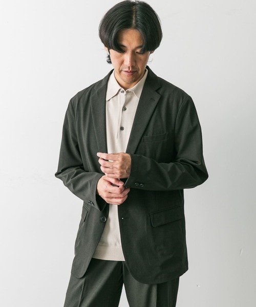 URBAN RESEARCH DOORS(アーバンリサーチドアーズ)の「『イージーケア/速乾』LIFE STYLE TAILOR ウォッシャブルアクティブジャケット(その他アウター・メンズ・カーキ/グレー/ネイビー・X-LARGE/LARGE/MEDIUM/SMALL)」の11枚目の写真