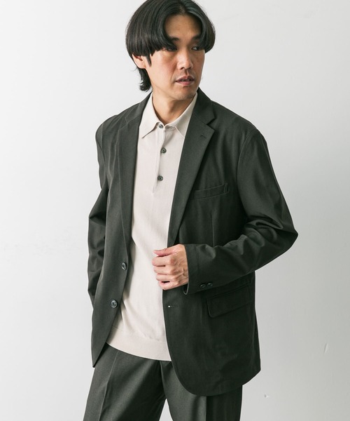 URBAN RESEARCH DOORS(アーバンリサーチドアーズ)の「『イージーケア/速乾』LIFE STYLE TAILOR ウォッシャブルアクティブジャケット(その他アウター・メンズ・カーキ/グレー/ネイビー・X-LARGE/LARGE/MEDIUM/SMALL)」の12枚目の写真