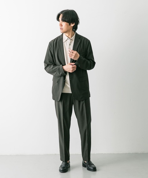 URBAN RESEARCH DOORS(アーバンリサーチドアーズ)の「『イージーケア/速乾』LIFE STYLE TAILOR ウォッシャブルアクティブジャケット(その他アウター・メンズ・カーキ/グレー/ネイビー・X-LARGE/LARGE/MEDIUM/SMALL)」の15枚目の写真