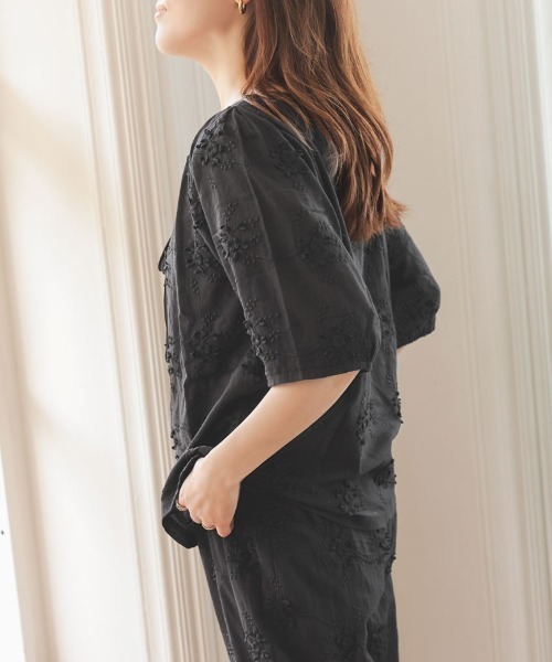 2wayエンブロイダリーブラウス（シャツ/ブラウス）｜DONOBAN（ドノバン）