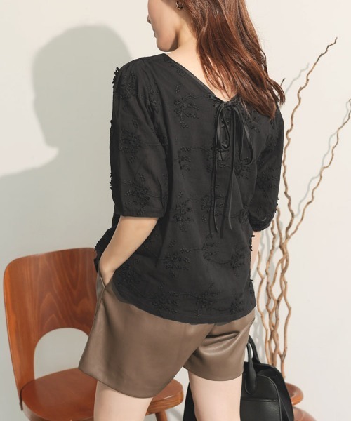 2wayエンブロイダリーブラウス（シャツ/ブラウス）｜DONOBAN（ドノバン）