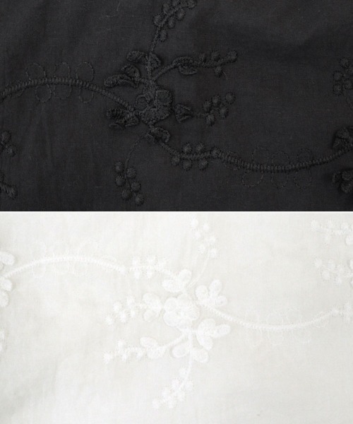 2wayエンブロイダリーブラウス（シャツ/ブラウス）｜DONOBAN（ドノバン）