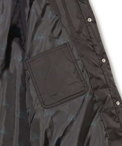 UNIVERSAL OVERALL(ユニバーサルオーバーオール)の「UNIVERSAL OVERALL / 別注 キルティング カバーコーチ ジャケット 24FW(ブルゾン・メンズ・オリーブ/ブラック・X-LARGE/LARGE/MEDIUM/SMALL)」の12枚目の写真