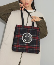 Ray BEAMS（レイビームス）の「ECODECO / 別注 チェック トートバッグ（トートバッグ）」