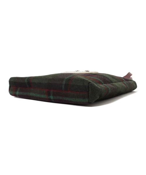 Ray BEAMS(レイビームス)の「ECODECO / 別注 チェック トートバッグ(トートバッグ・レディース・ダークグリーン/レッド・ONE SIZE)」の19枚目の写真