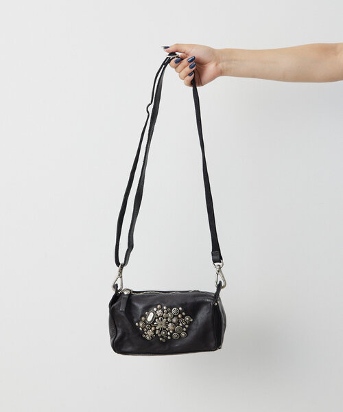 ear PAPILLONNER(イアパピヨネ)の「【CAMPO MAGGI(カンポマッジ)】ear別注/ボックスショルダーバッグ(ショルダーバッグ・レディース・ブラック・FREE)」の20枚目の写真