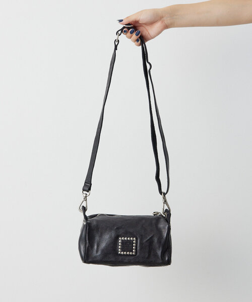 ear PAPILLONNER(イアパピヨネ)の「【CAMPO MAGGI(カンポマッジ)】ear別注/ボックスショルダーバッグ(ショルダーバッグ・レディース・ブラック・FREE)」の18枚目の写真