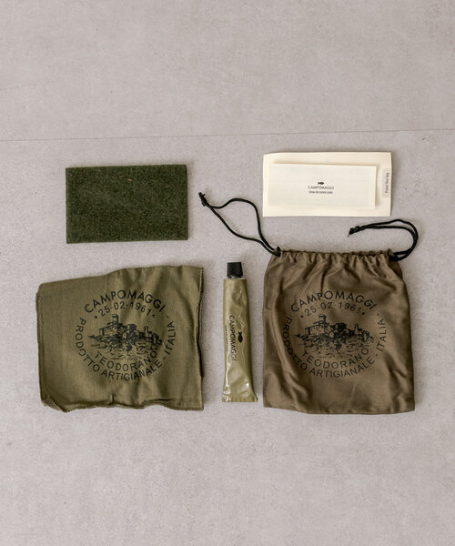 ear PAPILLONNER(イアパピヨネ)の「【CAMPO MAGGI(カンポマッジ)】ear別注/ボックスショルダーバッグ(ショルダーバッグ・レディース・ブラック・FREE)」の11枚目の写真