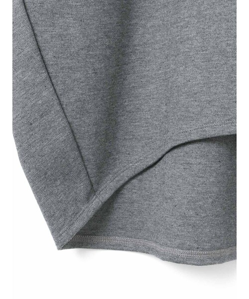 mizuiroind(ミズイロインド)の「mizuiro ind クルーネックコクーンプルオーバー(Tシャツ/カットソー・レディース・ブラック/オフホワイト/グレー/ネイビー・FREE)」の21枚目の写真