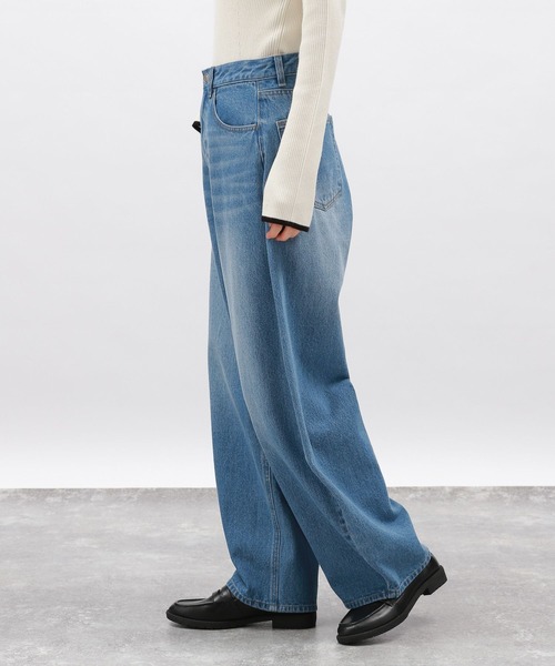 てぃーさん専用 セール】カーブデニムパンツ / 134482（デニムパンツ）｜LAKOLE