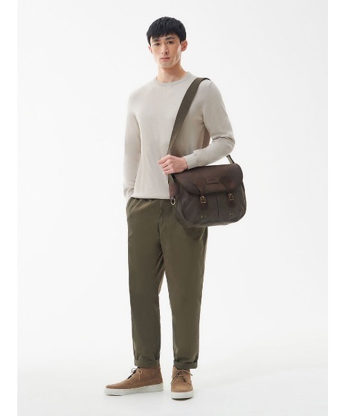 Barbour（バブアー）の「Tarras ワックス コットン レザー トリム