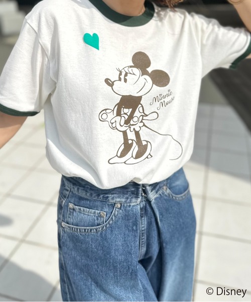 ヒューストン宇宙センター限定　新品　ミニーマウス　Tシャツ　ディズニー Amazon | ディズニー ミニーマウス 4月誕生月 誕生石&花 Tシャツ