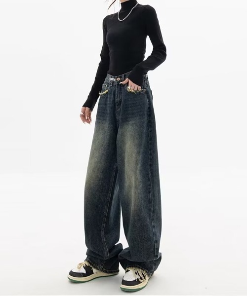 REBALANCE(リバランス)の「デニムパンツ(デニムパンツ・レディース・A・LARGE/MEDIUM/X-LARGE)」の2枚目の写真