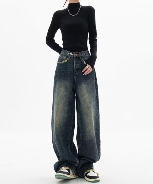 REBALANCE(リバランス)の「デニムパンツ(デニムパンツ・レディース・A・LARGE/MEDIUM/X-LARGE)」の3枚目の写真