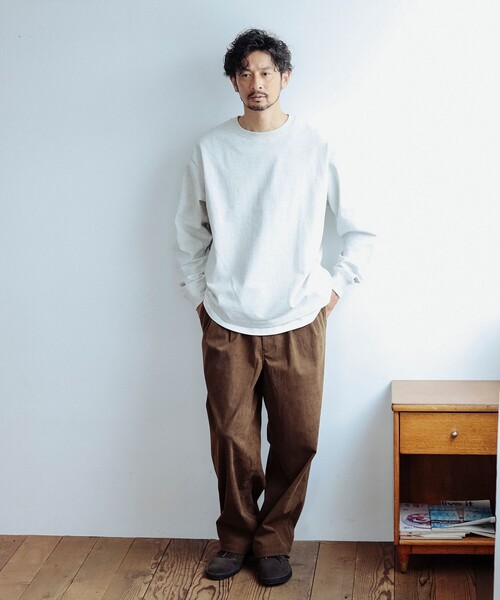 B:MING by BEAMS（ビーミングバイビームス）の「ヘビーウエイト クルーネック カットソー（Tシャツ/カットソー・メンズ・オフホワイト/シルバー/ブラック・X-LARGE/SMALL/MEDIUM/LARGE）」の12枚目の写真