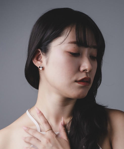 Os accessory(オズアクセサリー)の「【金属アレルギー対応】Os -オズ- タイニーフラワーピアス(ピアス(両耳用)・レディース・シルバー/ゴールド・FREE)」の7枚目の写真