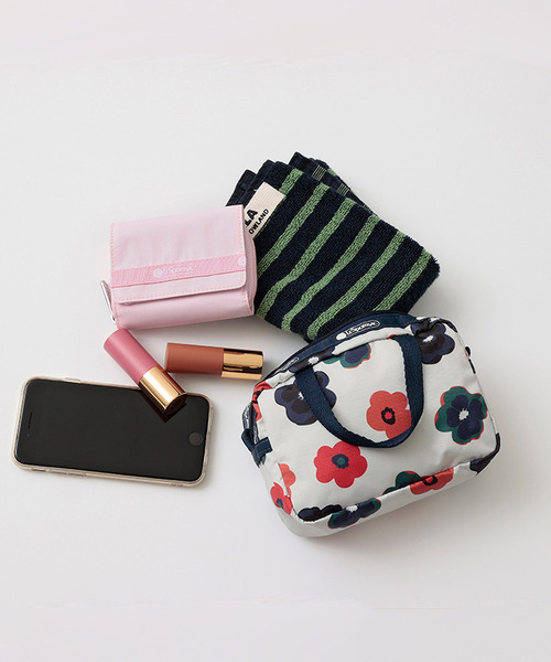 MICRO BAG レトロアイボリーフローラル（ポーチ）｜LeSportsac