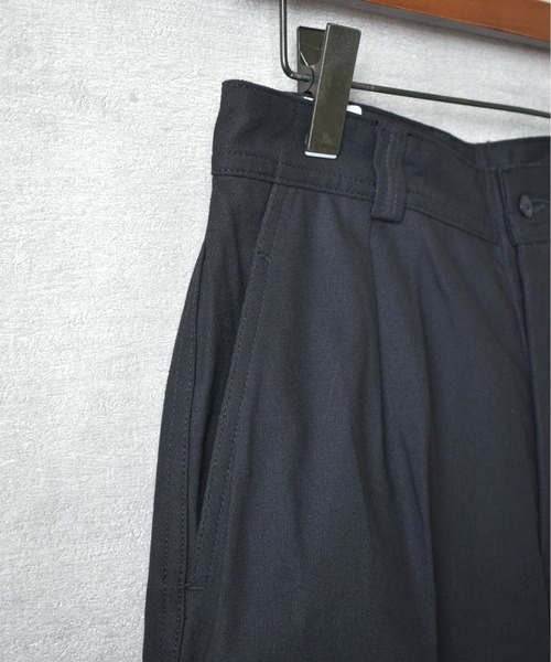 HOUSTON（ヒューストン）の「【T3】【HOUSTON/ヒューストン】FRENCH AIRFORCE TROUSERS/フランス空軍トラウザーズ（スラックス・メンズ・オリーブ/ブラック・MEDIUM/SMALL/X-LARGE/LARGE）」の4枚目の写真