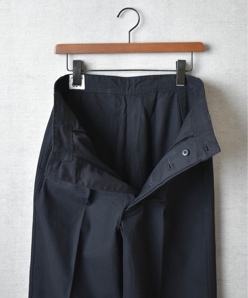 HOUSTON（ヒューストン）の「【T3】【HOUSTON/ヒューストン】FRENCH AIRFORCE TROUSERS/フランス空軍トラウザーズ（スラックス・メンズ・オリーブ/ブラック・MEDIUM/SMALL/X-LARGE/LARGE）」の11枚目の写真