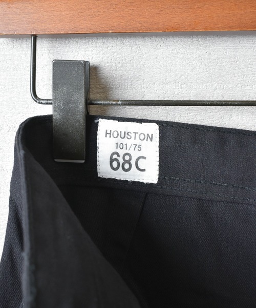 HOUSTON（ヒューストン）の「【T3】【HOUSTON/ヒューストン】FRENCH AIRFORCE TROUSERS/フランス空軍トラウザーズ（スラックス・メンズ・オリーブ/ブラック・MEDIUM/SMALL/X-LARGE/LARGE）」の12枚目の写真