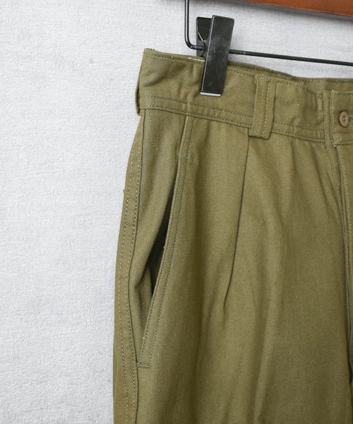 HOUSTON（ヒューストン）の「【T3】【HOUSTON/ヒューストン】FRENCH AIRFORCE TROUSERS/フランス空軍トラウザーズ（スラックス・メンズ・オリーブ/ブラック・MEDIUM/SMALL/X-LARGE/LARGE）」の14枚目の写真