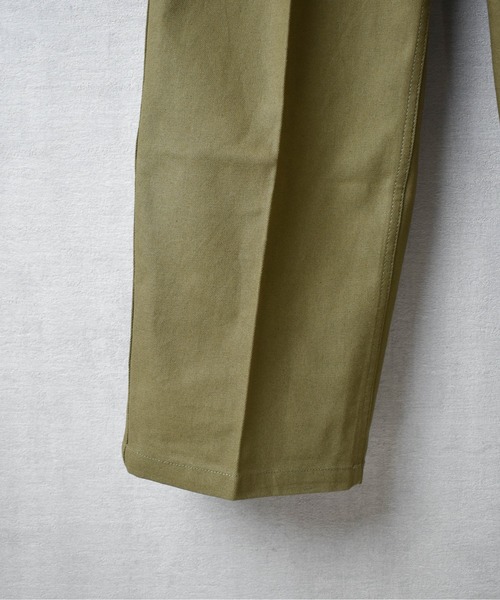 HOUSTON（ヒューストン）の「【T3】【HOUSTON/ヒューストン】FRENCH AIRFORCE TROUSERS/フランス空軍トラウザーズ（スラックス・メンズ・オリーブ/ブラック・MEDIUM/SMALL/X-LARGE/LARGE）」の16枚目の写真