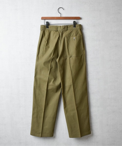 HOUSTON（ヒューストン）の「【T3】【HOUSTON/ヒューストン】FRENCH AIRFORCE TROUSERS/フランス空軍トラウザーズ（スラックス・メンズ・オリーブ/ブラック・MEDIUM/SMALL/X-LARGE/LARGE）」の17枚目の写真