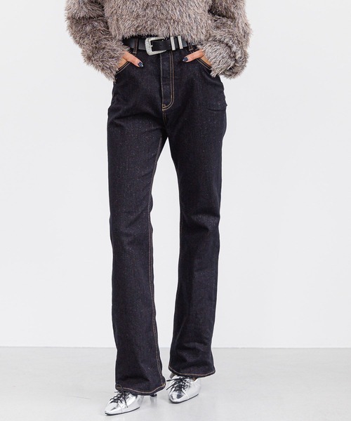 PAGEBOY（ページボーイ）の「リップスキニーデニム（デニムパンツ・レディース・ブラック/インディゴブルー/ブラック系その他/ブルー系その他・SMALL/MEDIUM/LARGE）」の10枚目の写真