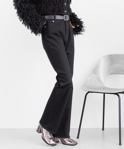 PAGEBOY（ページボーイ）の「リップスキニーデニム（デニムパンツ・レディース・ブラック/インディゴブルー/ブラック系その他/ブルー系その他・SMALL/MEDIUM/LARGE）」の13枚目の写真