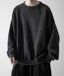 RUUBON | 【RUUBON】vintage damage pigment sweat / ヴィンテージダメージピグメントスウェット(スウェット)