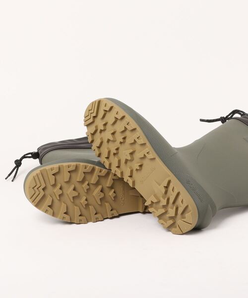 Columbia（コロンビア）の「【columbia】 ラディリーフ2（レインシューズ・メンズ・ブラック/カーキ・26.0cm/27.0cm/28.0cm）」の4枚目の写真