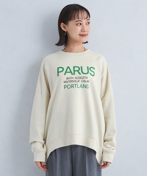 Goodwear(Since1983)(グッドウェア)の「【別注】<Goodwear>プリント スウェット(スウェット・レディース・オフホワイト/グレー/パープル・FREE)」の14枚目の写真