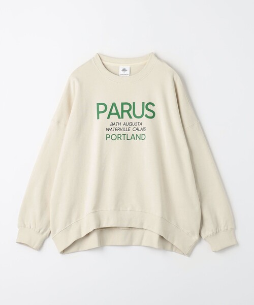 Goodwear(Since1983)(グッドウェア)の「【別注】<Goodwear>プリント スウェット(スウェット・レディース・オフホワイト/グレー/パープル・FREE)」の4枚目の写真