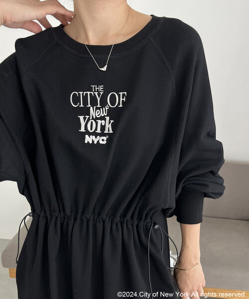 GOOD ROCK SPEED（グッドロックスピード）の「〈GOOD ROCK SPEED〉NYCドロストワンピース（ワンピース・レディース・ブラック/グレー・FREE）」の10枚目の写真