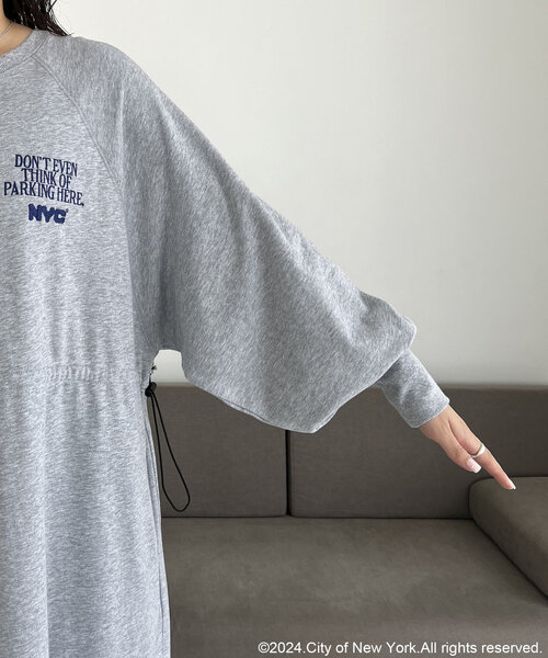 GOOD ROCK SPEED（グッドロックスピード）の「〈GOOD ROCK SPEED〉NYCドロストワンピース（ワンピース・レディース・ブラック/グレー・FREE）」の20枚目の写真