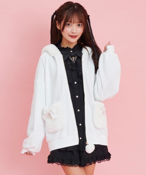 Secret Honey(シークレットハニー)の「うさ耳フードパーカー Secret Honey(シークレットハニー)の「うさ耳フードパーカー