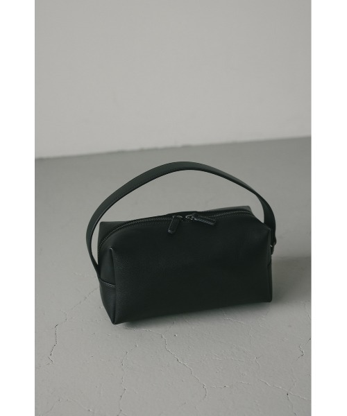 STYLEMIXER（スタイルミキサー）の「スクエアバニティバッグ（ハンドバッグ・レディース・ブラック/ホワイト・FREE）」の14枚目の写真