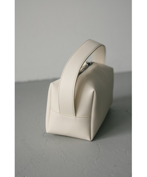 STYLEMIXER（スタイルミキサー）の「スクエアバニティバッグ（ハンドバッグ・レディース・ブラック/ホワイト・FREE）」の7枚目の写真