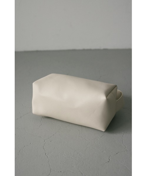 STYLEMIXER（スタイルミキサー）の「スクエアバニティバッグ（ハンドバッグ・レディース・ブラック/ホワイト・FREE）」の9枚目の写真