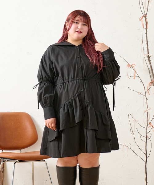 IRO+IRO ツートーンカラーワンピース Favorite*ツートーン着物